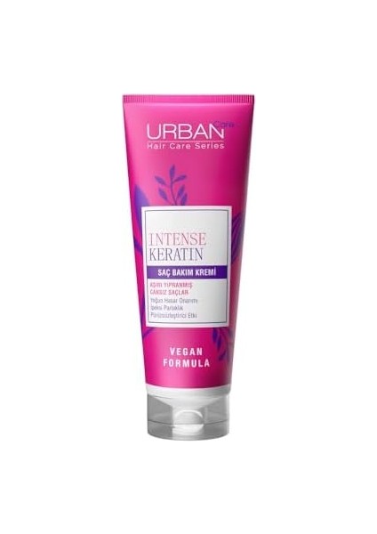 Urban Care Intense Keratin Aşırı Yıpranmış Saçlara Özel Saç Bakım Kremi 250 Ml- Vegan fiyatları