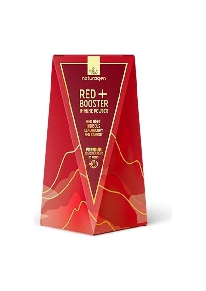 Naturagen Red+ Booster Detox Powder 20'li Stick