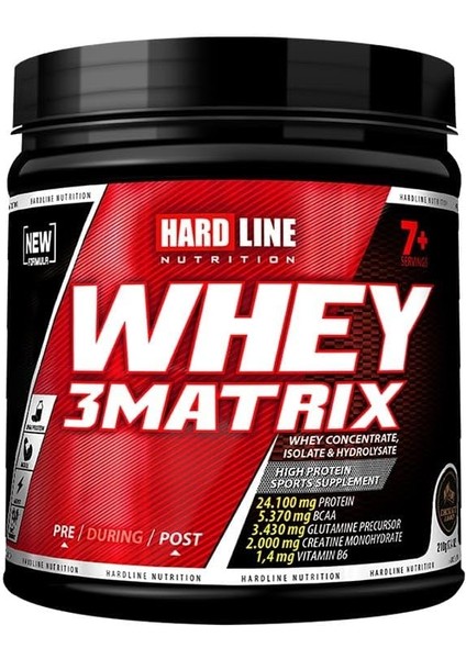 Hardline Whey 3 Matrix 210 gr Çikolata