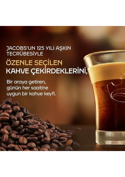 Jacobs - Lungo 6 Classico - Orta Yoğunluk - Hafif ve Kadifemsi - Espresso Kapsülleri - 10 Alüminyum Kapsül x 10 Adet fiyatları