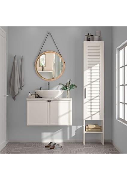 BNY130-BEYAZ Panjur Kapaklı Metal Ayaklı Dolabı modelleri