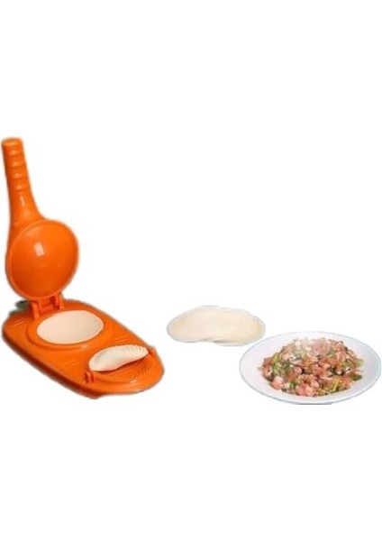 Havuç Tasarımlı Şık Pratik Börek Mantı Hamuru Presleme Börek Yapma Kalıbı modelleri