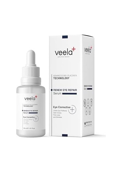 Veela Renew Eye Serum – Gözaltı Torbaları ve Göz Çevresi Serumu, Morluklar ve Kırışıklık Karşıtı Etkili Formül modelleri