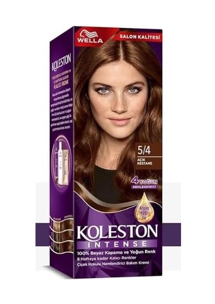 Koleston Intense 5-4 Açık Kestane Saç Boyası