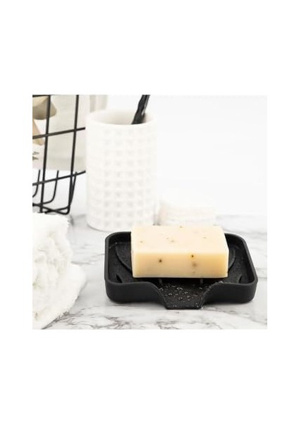 Silikon Mutfak, Su Giderli Esnek Sabunluk Beyaz Renk modelleri