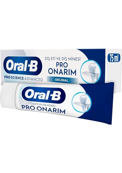 Oral-B Professional Diş Macunu Diş Eti ve Diş Minesi Pro-Onarım 75 ml modelleri