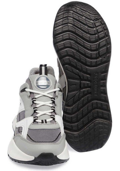 Gri Hakiki Deri Erkek Sneaker - E24I1AY56803-I8H