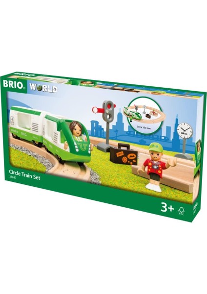 Tüm Tren Setleri ile Uyumlu - Dünya - Çember Tren Seti Için Çocuk Yaş 3 Yıl ve Yukarı
