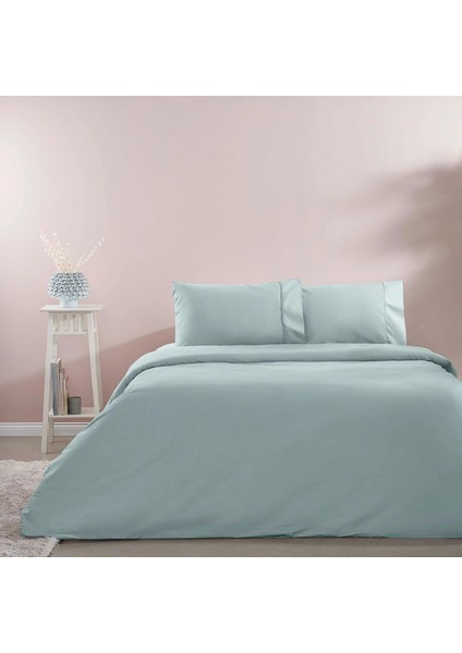 Pamuk Rf Basic Nevresim Takımı Mavi Tek Kişilik