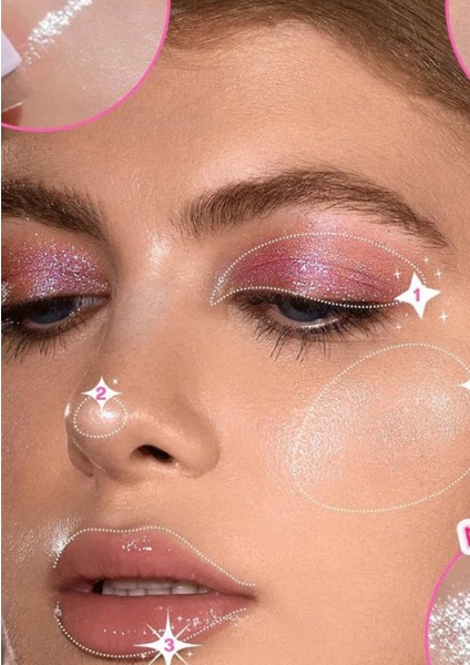 Crystal Jelly Glaze Stick Göz Farı,aura Blitz, Işıltılı fiyatları