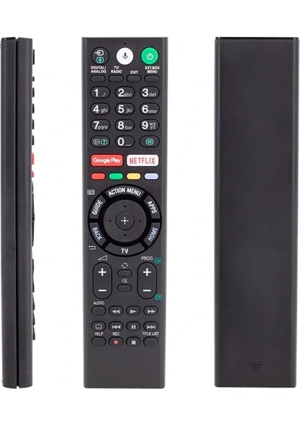 Sony Netflix-Google Play Tuşlu Ses Komutlu Lcd-Led Tv Kumanda RMF-TX310E