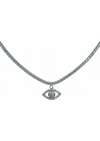 Göz Su Yolu Choker Kolye