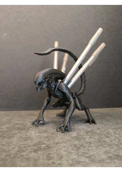 CRAFTSY3D Alien Yaratık Kalemlik/figür – 3D Baskı Dekoratif Masaüstü Düzenleyici modelleri