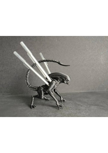 CRAFTSY3D Alien Yaratık Kalemlik/figür – 3D Baskı Dekoratif Masaüstü Düzenleyici fırsatları