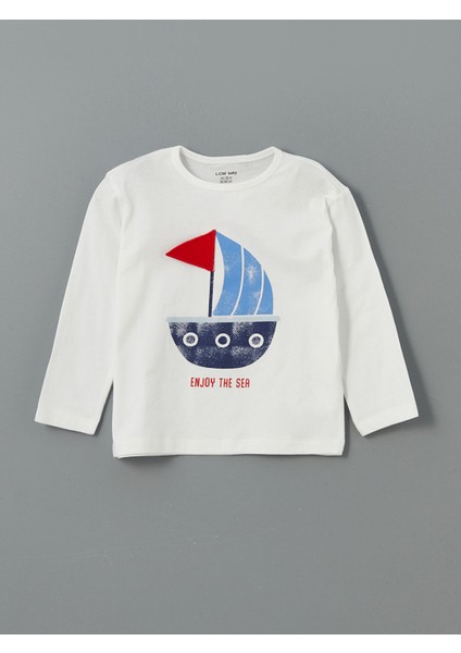 Yeni Sezon Bisiklet Yaka Baskılı Erkek Bebek Pijama Takım fırsatları