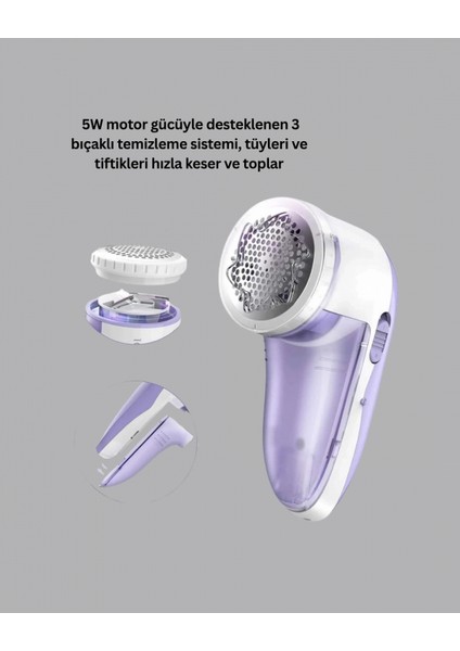 Tüy ve Tiftik Temizleyici – 3 Bıçaklı, 200ML Kapasiteli fiyatları