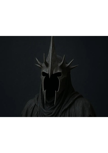 CRAFTSY3D Angmar'ın Cadı Kralı Büstü – Yüzüklerin Efendisi Temalı 3D Baskı Dekoratif Figür