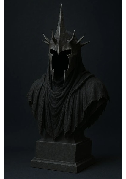 CRAFTSY3D Angmar'ın Cadı Kralı Büstü – Yüzüklerin Efendisi Temalı 3D Baskı Dekoratif Figür indirimleri