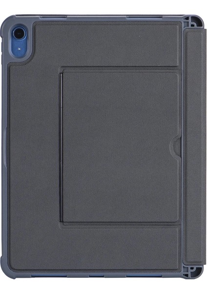 T5508D iPad 2022 10.9 (10.nesil) Kılıf Palermo Ledli Klavyeli Standlı Tablet Kılıfı - Siyah modelleri