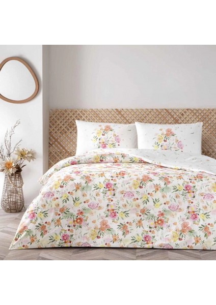 Taç Çift Kişilik Ranforce Nevresim Takımı Shirley Sarı fiyatları