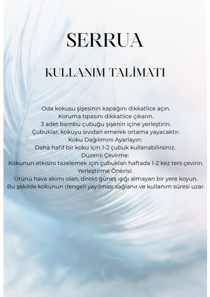 Angel Çubuklu Oda Kokusu 100 ml Angel Reed Diffuser 100ML modelleri