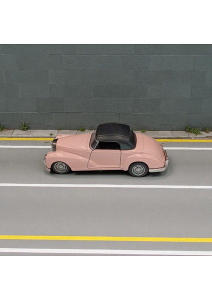 Nostaljik Klasik Çek Bırak Pembe Metal Araba – Koleksiyonluk Metal Model fırsatları