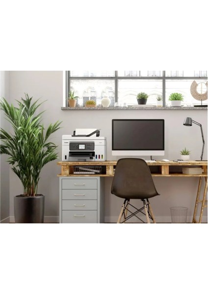 Maxify GX4040 Wi-Fi Renkli Çok Fonksiyonlu Tanklı Mürekkep Püskürtmeli Yazıcı+A4 Fotokopi Kağıdı Hediye