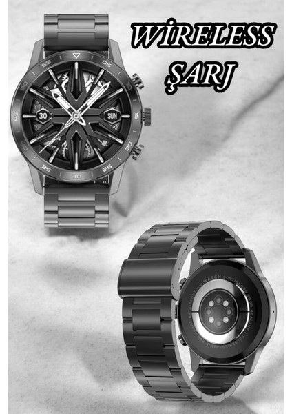 Suya Dayanıklı Dokunmatik Akıllı Saat Bluetooth 5.0, Sesli Asistan ve Sağlık Takibi indirimleri