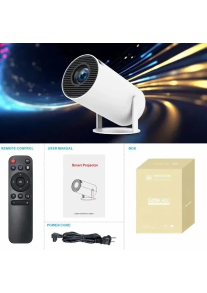 Taşınabilir Android TV Özellikli Projeksiyon fırsatları