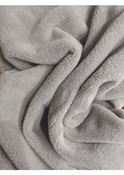 H&i Home Textıle Wellsoft Tv Battaniyesi 160X110 cm Açık Gri