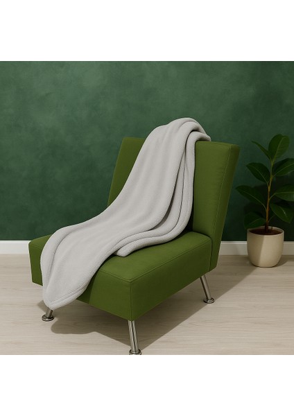 H&i Home Textıle Wellsoft Tv Battaniyesi 160X110 cm Açık Gri fiyatları
