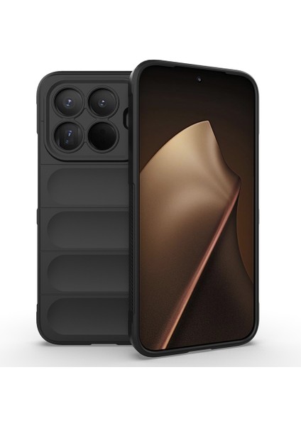 Xiaomi Mi 15T Pro Kılıf Kamera Korumalı Kabartmalı Yumuşak Renkli Silikon Kapak Mat Hisli Içi Kadife Süet Kapak