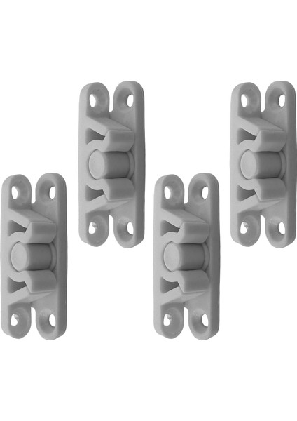 Sineklik ve Dolap Kapakları Için Çıt Çıtlı Tutucu Kilit 4lü Beyaz