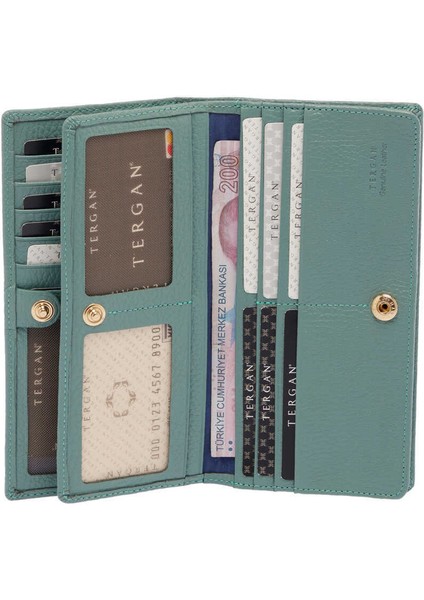 Mavi Hakiki Deri Kadın Cüzdan - S1CB00005685-S3I