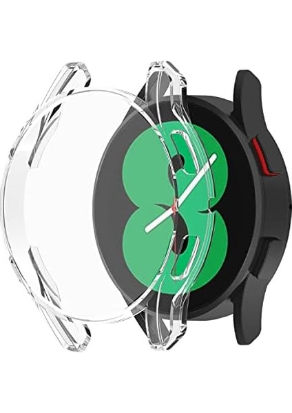 Galaxy 5 44MM Için Kılıf 360 Full Round Soft Silicone Şeffaf [galaxy 5 44MM ile Uyumlu Kılıf - Şeffaf] modelleri