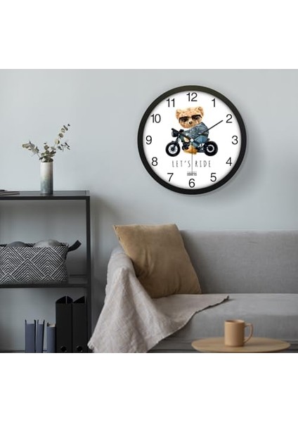 30 cm Gerçek Cam Sessiz Mekanizma Duvar Saati fiyatları