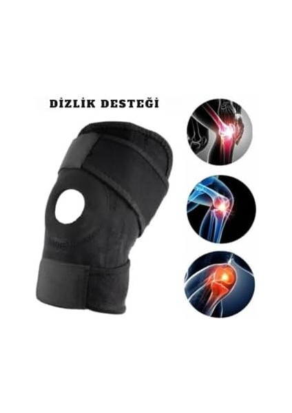 Ezoshop Patella Destekli Ayarlanabilir Çapraz Bağ Diz Bandajı Neopren Dizlik fiyatları