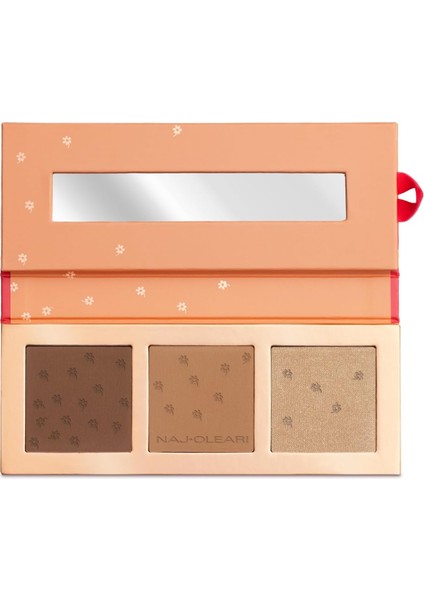 Naj Oleari, No My Contouring Face Palette, Kontür Paleti, Çok Renkli