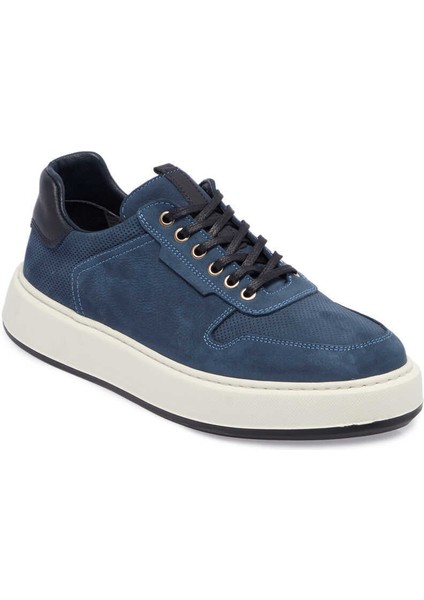 Mavi Hakiki Nubuk Deri Erkek Sneaker - E24I1AY56807-F58
