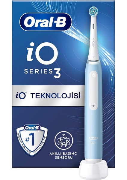 Oral-B Io 3 Şarjlı Diş Fırçası - Mavi fiyatları