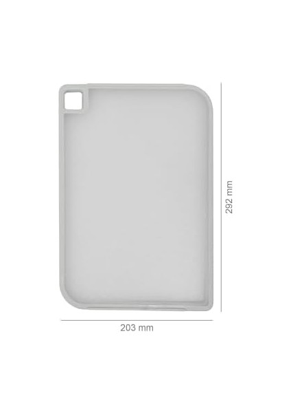 Fika Kesme Tahtası Küçük 203 * 292 * 8 mm Gri fiyatları