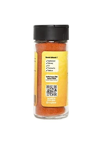 Hayfene Tütsülenmiş Acı Kırmızı Biber 40 gr