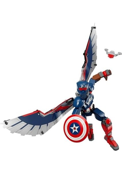 | Yeni Kaptan Amerika Yapım Figürü 76296 8 Yaş ve Üzeri Süper Kahraman Seven Çocuklar Için Yaratıcı Oyuncak Yapım Seti (359 Parça) fiyatları