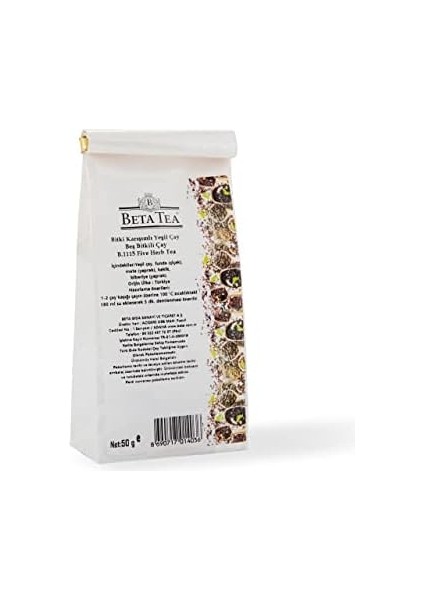 Beta Beş Bitkili Çay 50GR modelleri