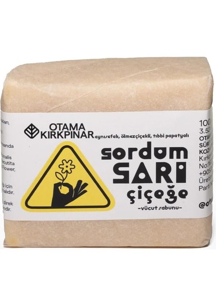 Otama Kırkpınar Sordum Sarı Çiçeğe Vücut Sabunu