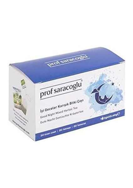 Prof Saracoglu Iyi Geceler 20'li Karışık Bitki Çayı