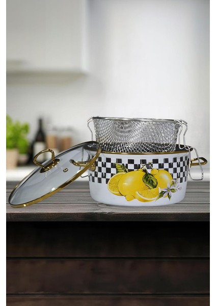 Lemon Kızartma Tenceresi 22 cm