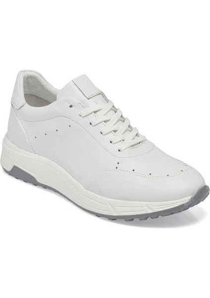Beyaz Hakiki Deri Erkek Sneaker - E24I1AY56860-A26 indirimleri