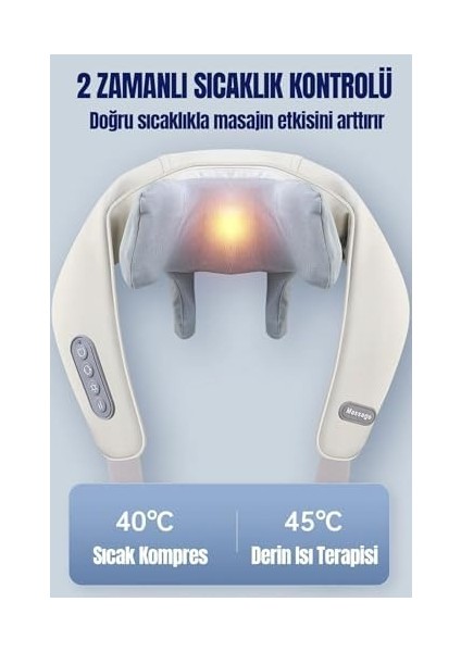 Vooka Şarjlı Ovmalı Isıtmalı Masaj Aleti Insan Eli Yoğurma Hissi modelleri