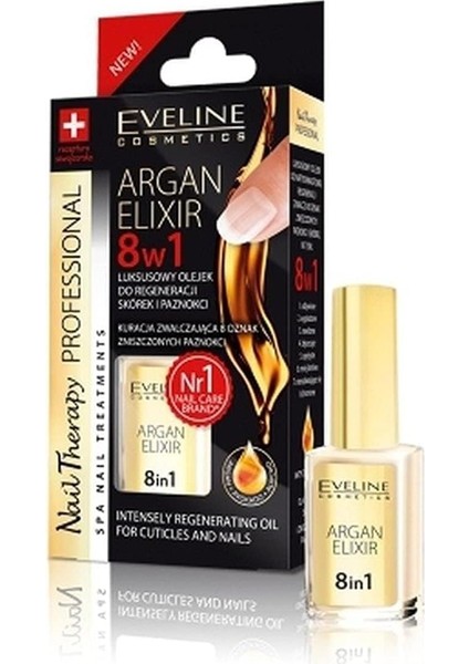 Eveline Cosmetics Nail Therapy Argan Elixir 12 ml fiyatları